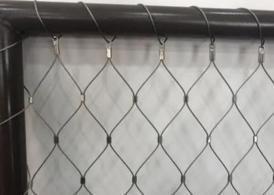PVC Coated Balustrade Cable Mesh Anti Rust X Tend Cable Mesh