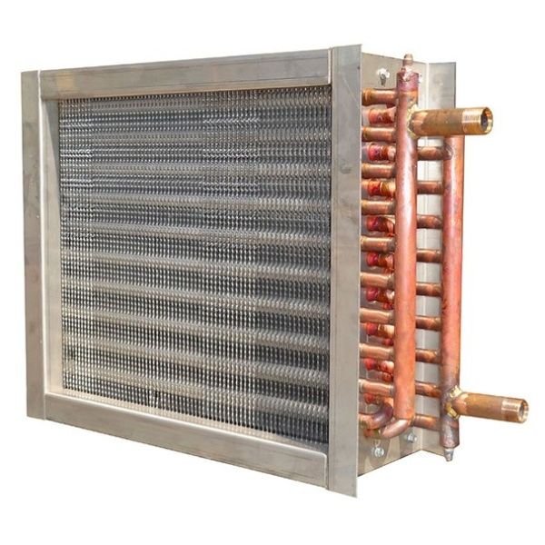 Electrophoresis 7.94mm Finned Coil Heat Exchanger For Water Cooler