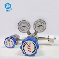 R31 Panel Mounting Double Gauge Pressure Regulator PCTFE NBR CGA705