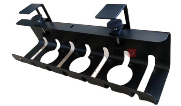 Organize Your Desk Wires with Cable Tray and Clamp Powder Coating Surface Finishing