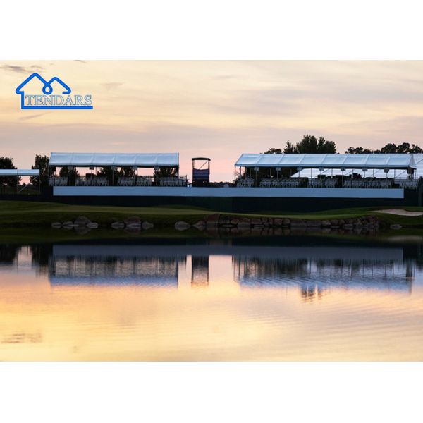 Custom Aluminum Alloy Large Span Prefab Warehouse Membrane Structure Tent For Sale