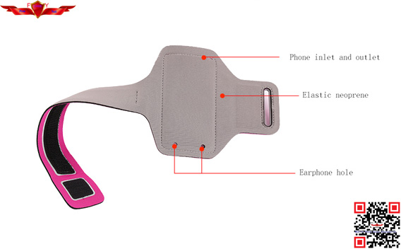 High Quality Brand New Breathable Outdoor Sports Armband Pouch Case For Iphone Multi Color
