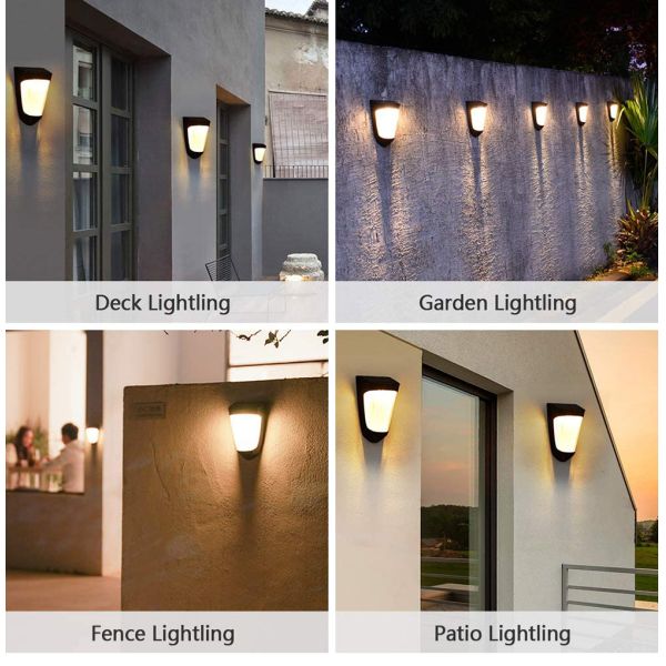 10LED 800LM 1200MAH Outdoor Solar Garden Lamp IP64 Waterproof