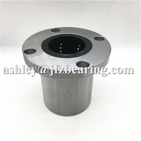 IKO LMF50UU 50mm x 80mm x 100mm Round Flange Linear Bushing Ball Bearing,IKO Brand