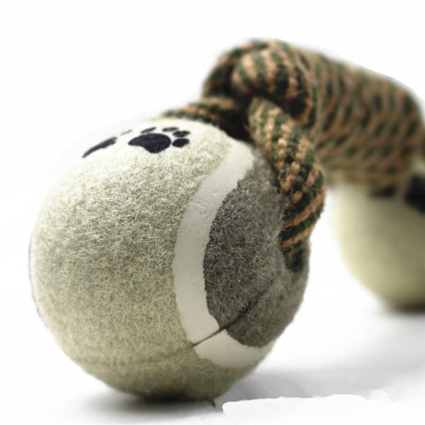 Dog Rope Toy  Medium And Larg Toy Dumbbells Tennis Ball Cotton Rope Dog Chew Toy