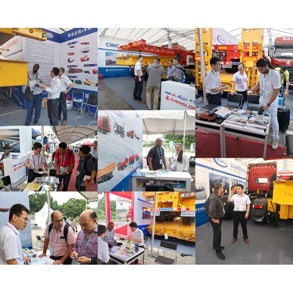 CIMC HUAJUN 60 Ton High Side Board Fence Semi Transport Trailer with CE Certification