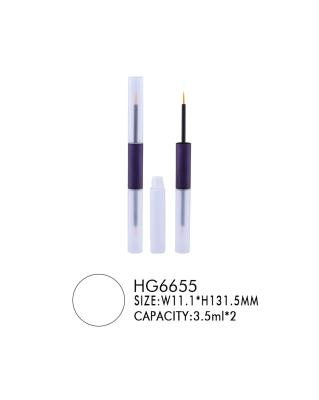 Two In One Empty Eyeliner Bottle 7ml Dual Function Eyelash Grow Liquid