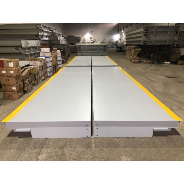 3*18m 80T Capacity 10PCS Load Cells Truck Scale Heavy Duty Weighbridge