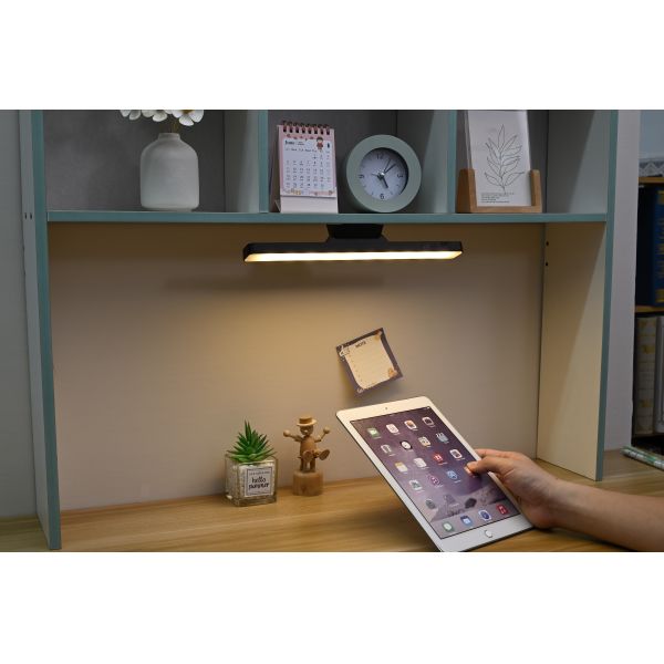 LED Rechargeable Modern Desk Lamp Multi-Functional Magnetic Reading Light Touch & Remote Control Dimming Cabinet/Wardrobe Light