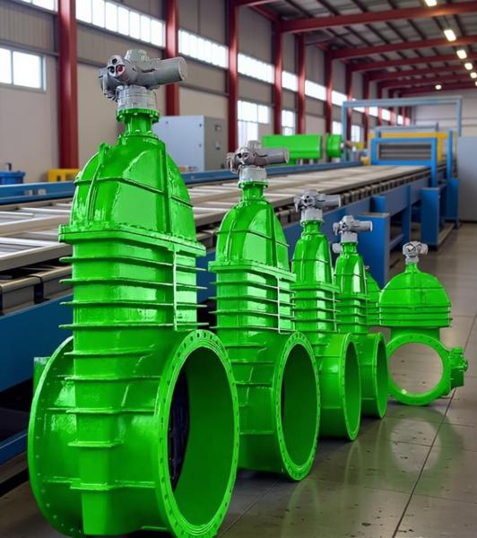 2in 40in Large Diameter Flange Cast Iron Electric Hard Seal Gate Valve for Municipal Water Supply Support Remote Control