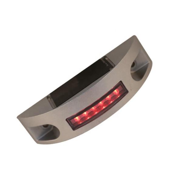 Equipamento de tráfego rodoviário Luz solar intermitente Rodoviário com LED Cor Vermelho Azul Amarelo Escrever Verde