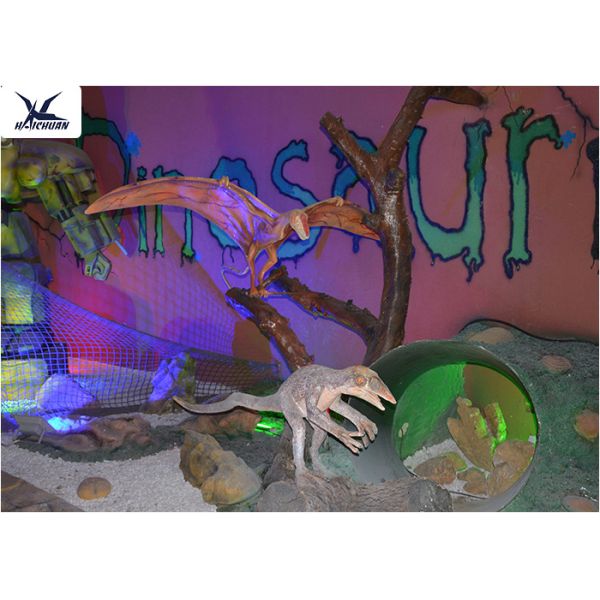 Handmade Cartoon Life Size Fiberglass Statues Dinosaur Fiberglass Resin Statues