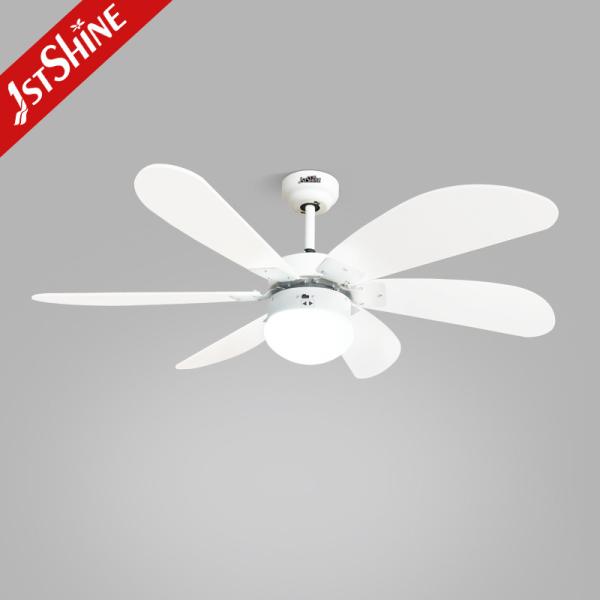 42 polegadas MDF reversível lâmina candelabro ventilador teto ventilador luz sem suporte dimmer