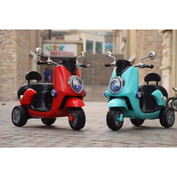 Горячий электрический детский велосипед для детей Unisex 3-колесный мотоцикл для детей 2-4 лет