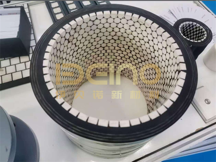 Ceramic Lined Hose for Fine Carbon Powder Conveying in Steel Plants