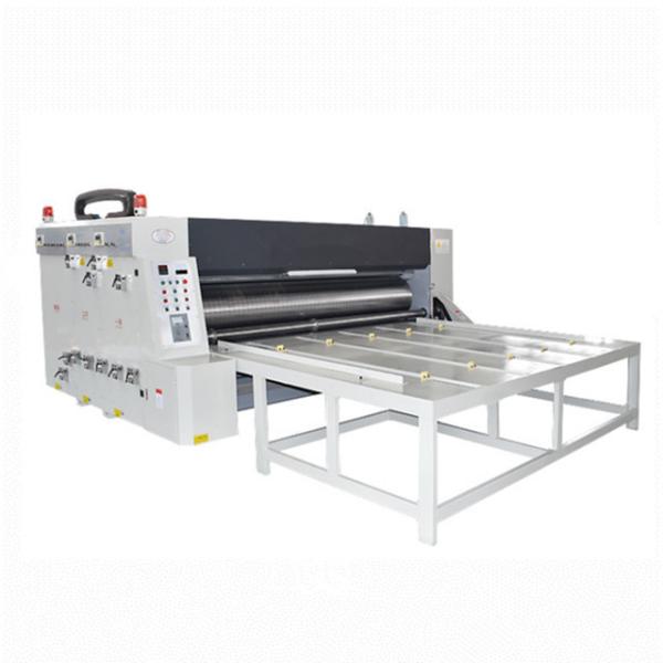 Semi Auto Die Cutting 3 Color Flexo Printing Machine Corrugated Carton Box Case Maker