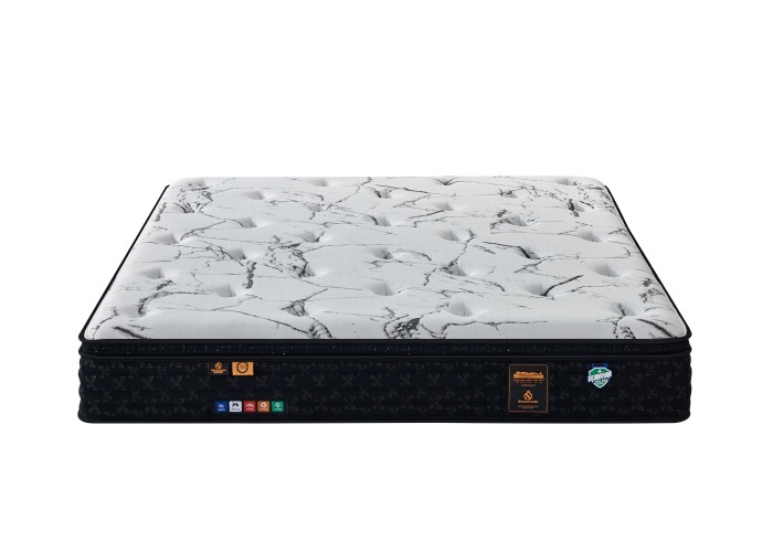 Cooling Ice Silk Mattress With Independent Pocket Springs Mattress 3D Airflow Design