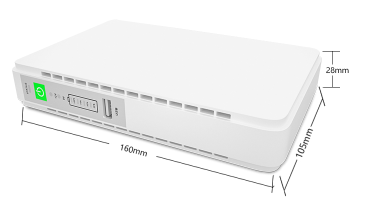 Электропитание UPS POE 431P 17W мини для телефона модема и маршрутизатора Wifi беспроводного