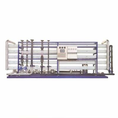 Equipamento de depuração de água de poços salmões 40T Instalação de dessalinização Industrial Máquina de água de água do mar por osmose reversa