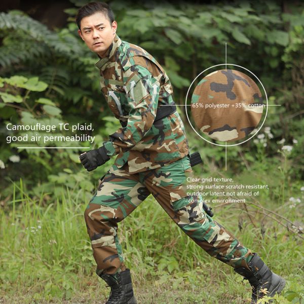 Anti UV Military Camouflage Uniform