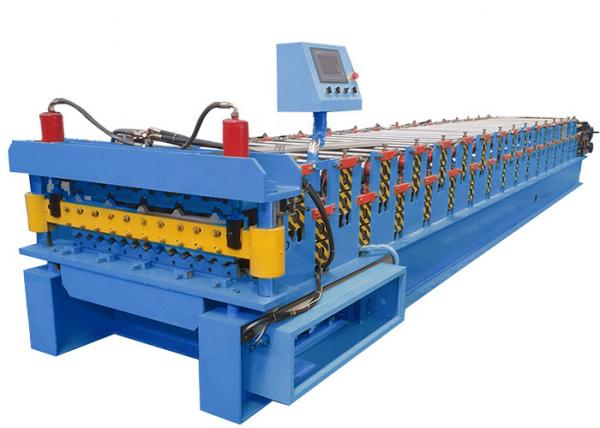 Aluminum Corrugated Steel Metal Roof Panel Roll Forming Machine