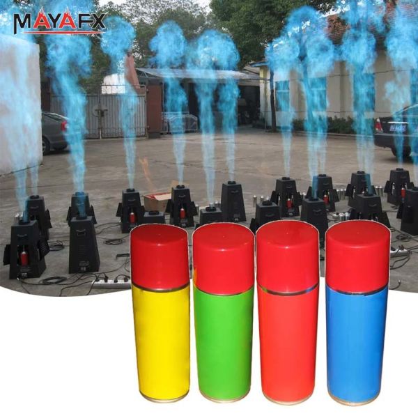 350W Quad-Nozzle Color Flame Machine with DMX Control for Dynamic Fire Displays