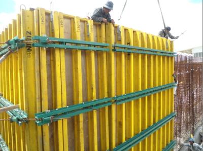 Building Concrete Wall Formwork , 60KN/m2 H20 Timber Beam Formwork
