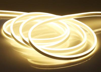 Mini cabo flexível de néon branco morno do diodo emissor de luz para 100 decorativos home - entrada 120V