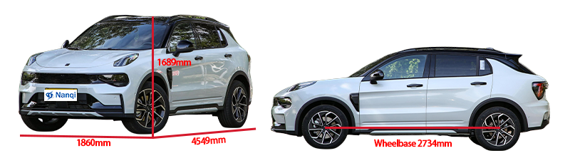 Lynk & Co 01 Hybrid SUV High Tech Sence 360 Degree Panoramic Image