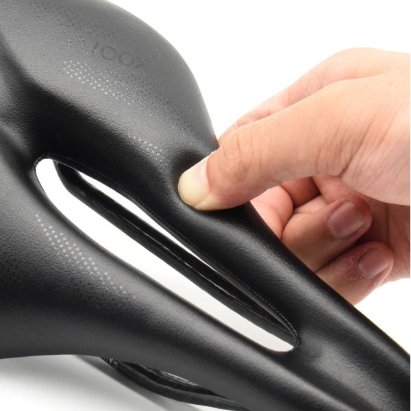 Ergonomic Arch Bicycle Saddle Seat Light Weight 149g Imitation Leather Shell