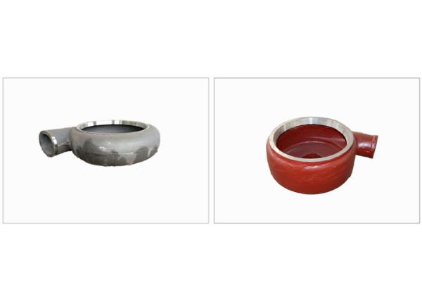 1 - 18 Inch Outlet Dredge Pump Parts Hard Metal Impeller Front Cover