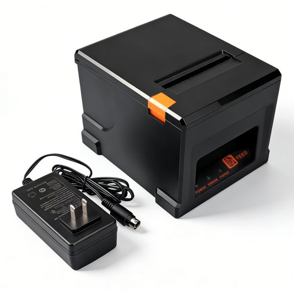 YJ-8360 High-Speed 203dpi 80mm Thermal Printer USB LAN Receipt & Kitchen Printer In Stock