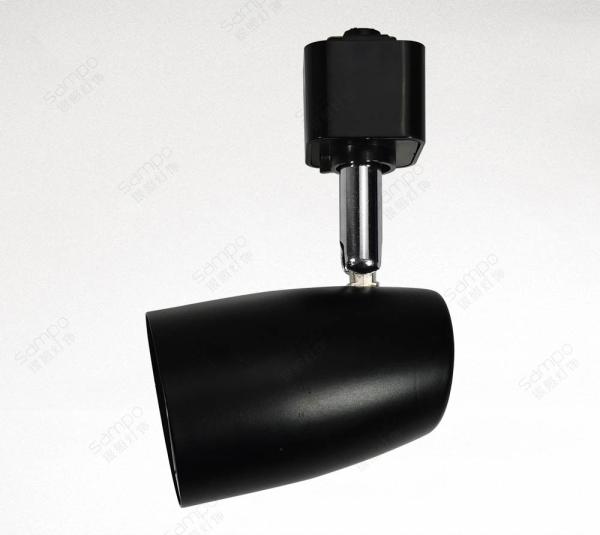 Optional ABS Iron Material Gu10 Track Light Fixtures MR16 Adjustable Track Lighting Fixtures