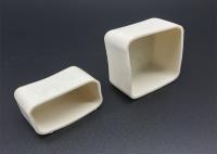 Tubulação de borracha 25x25mm do tampão da tubulação quadrada do canal do suporte do PVC