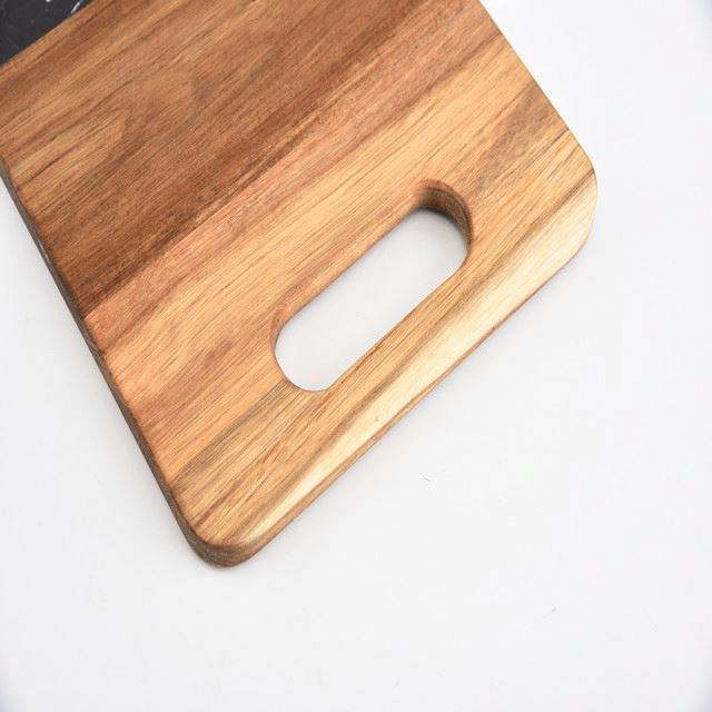 Облегченный дуб логотип прерывая доски акации 12 x 8 дюймов изготовленный на заказ