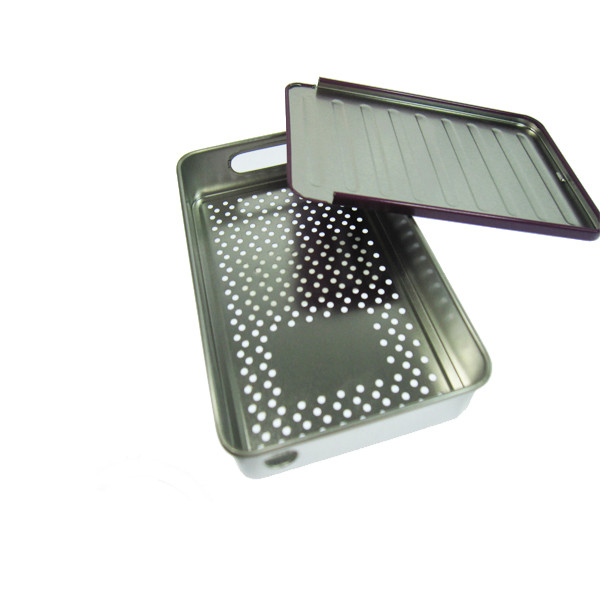 Pencil Metal Tin Box Tin Metal Lunch Box Handle Metal Soap Tin Box Rectangle Tin Box