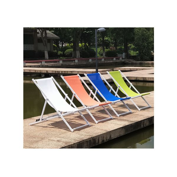 OEM ODM Aluminum Camping Foldable Chair Swinging Camping Chair Outdoor Lounger