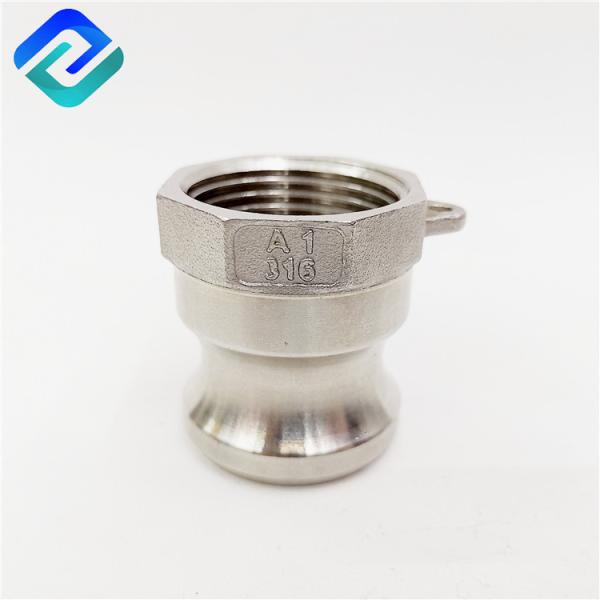 NPT Camlock Quick Couplings BSPT Type A Camlock Fitting Aluminum Alloy EN 12266
