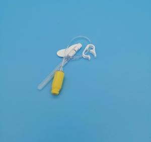 Yellow Disposable IV Cannula 24G Butterfly Positive Pressure Type Pediatric