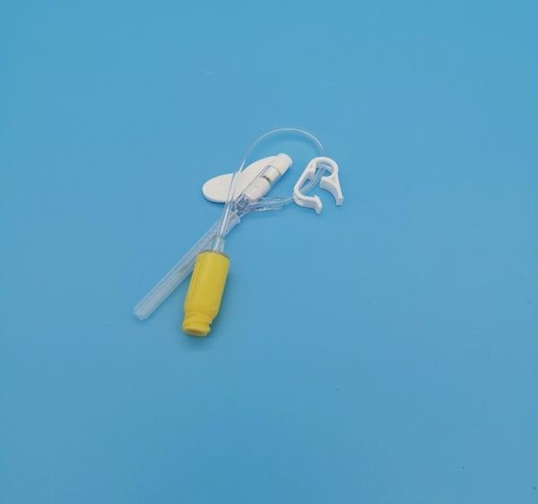 Yellow Disposable IV Cannula 24G Butterfly Positive Pressure Type Pediatric Neonatal Infusion