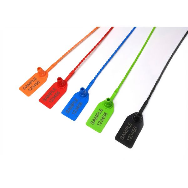 250mm Length Plastic Security Seals with  Pull Tight Sealing for Security