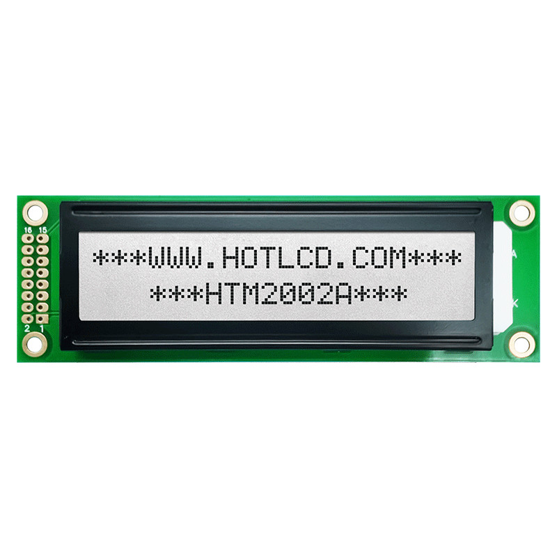 модуль LCD характера 20x2 MCU практически с зеленым цветом освещает HTM2002A контржурным светом