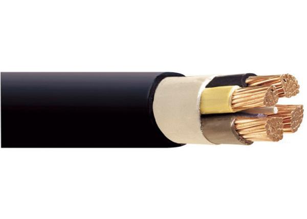 Low voltage copper / AL  conductor XLPE insulation 4 core 50mm2 power cable