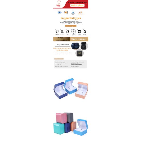 Handmade Gorgeous Mini Watch Luxury Packaging Box Protection Convex Holder for Men