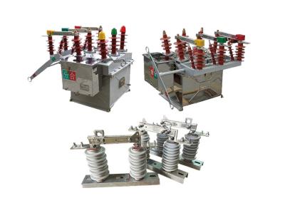 Outdoor High Voltage Vacuum Circuit Breaker High Efficiency Used By Industrial System With Hookstick Switch with 3 Poles