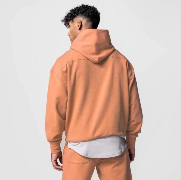 ODM Oversized T Shirt Summer Hooded Collar 100% Polyester For Men