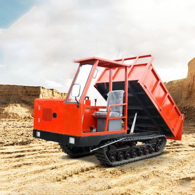 Caminhão de descarga de 4 toneladas para estradas endurecidas e engenharia de energia