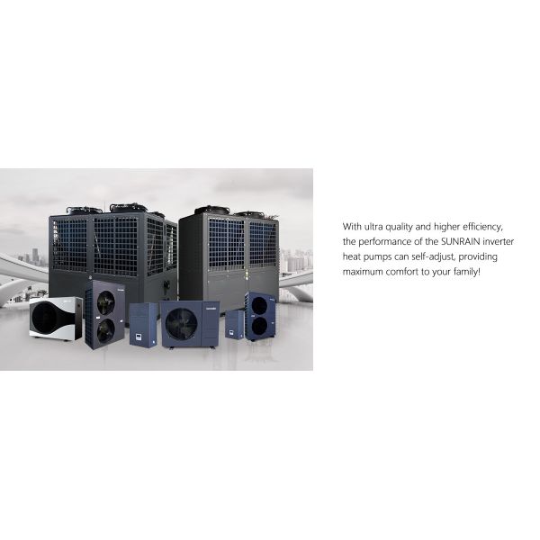 Тепловой насос источника воздуха 220KW 380V коммерчески для бассейнов