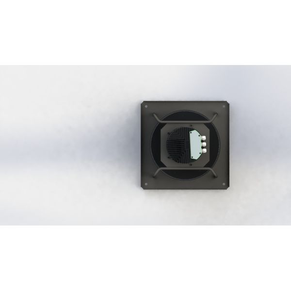 Resistência a altas temperaturas de 60°C IP54 com lâmina de 250 mm EC Fan