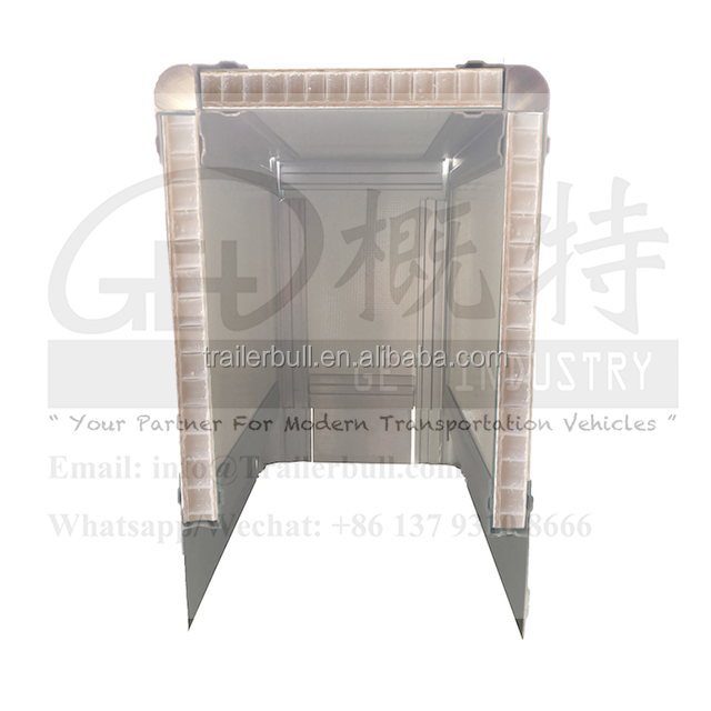 Equipo de paneles de sandwich de FRP de núcleo XPS duradero para caja de congelación y carrocería de camión de carga seca